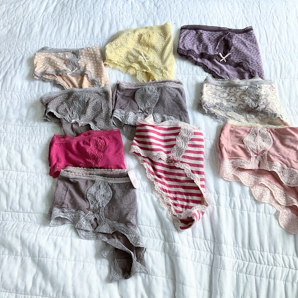 Bundle of Victorias Secret Angels hipster underwear